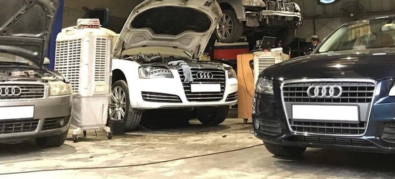 xưởng chuyên sửa xe audi tại bình dương