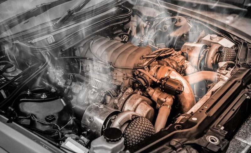 động cơ ô tô nóng quá mức