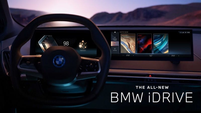Hệ thống lái thông minh trên ô tô BMW (iDrive)