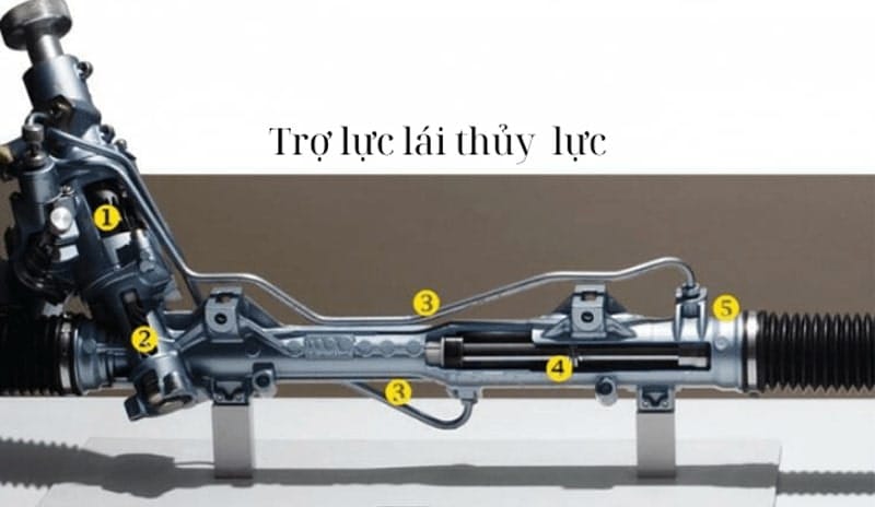 tay lái trợ lực thủy lực