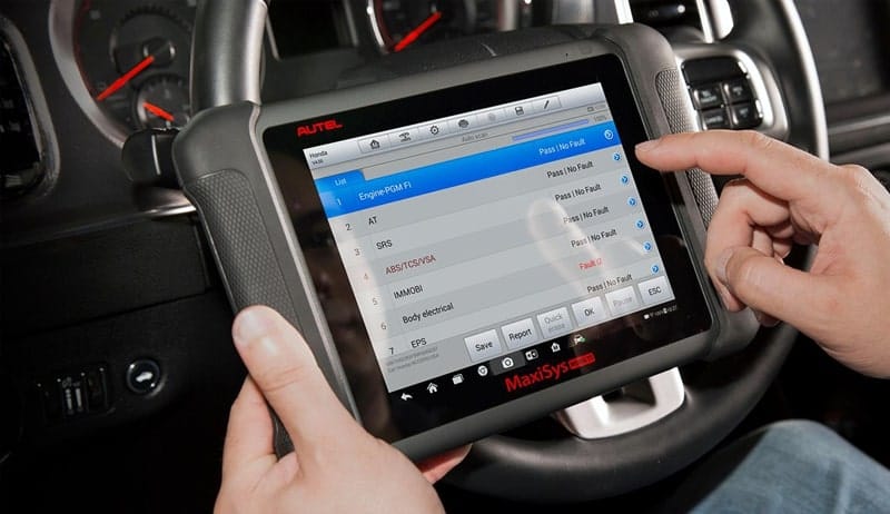 chẩn đoán lỗi xe acura ở bình dương