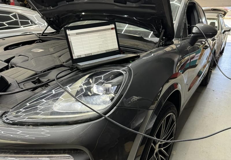 đọc lỗi xe porsche bình dương