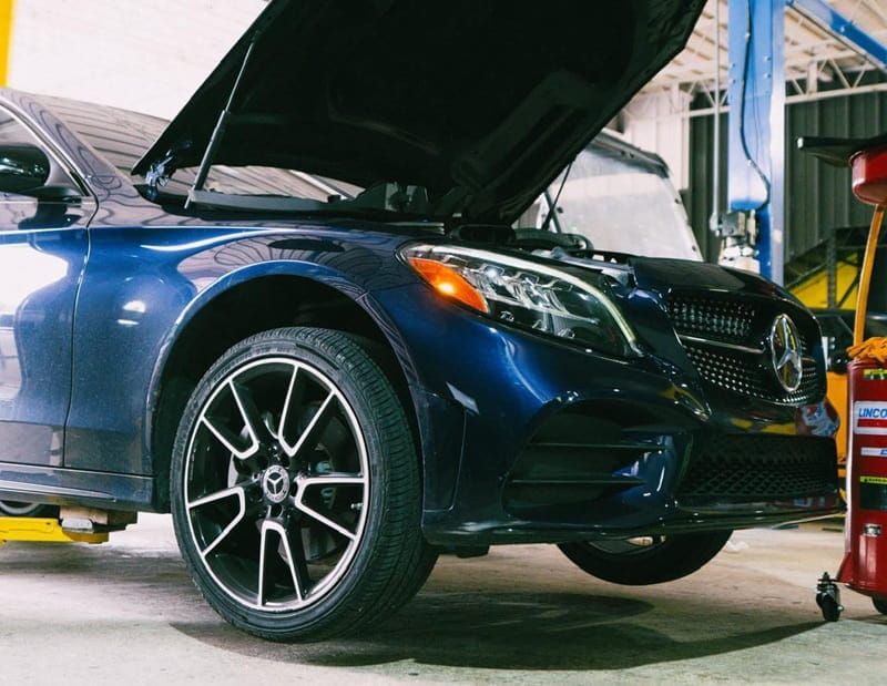 gara sửa xe mercedes bình dương