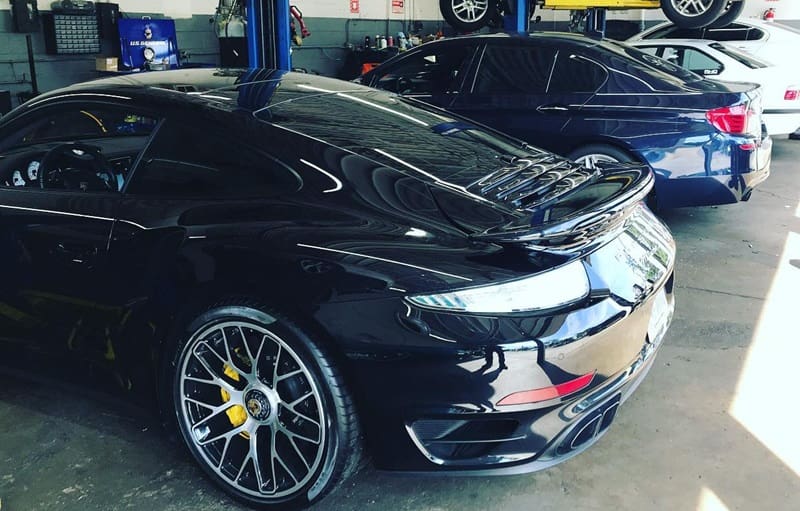 quy trình sửa chữa porsche bình dương