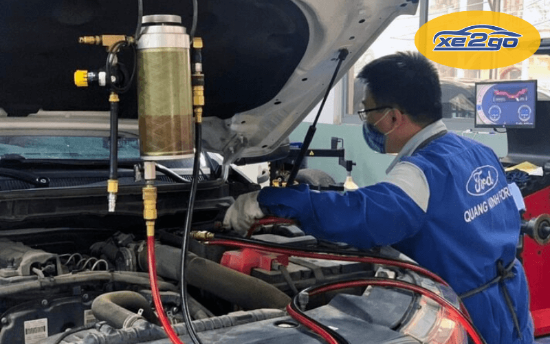 Kiểm Tra Áp Suất Bơm Nhiên Liệu và Lọc Nhiên Liệu Audi A2